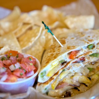 Roasted Veggies Quesadilla