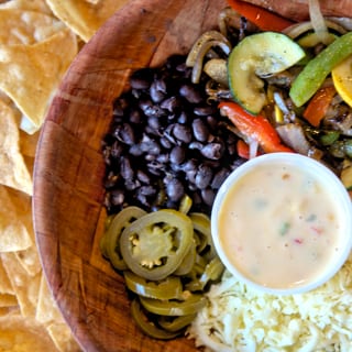 Roasted Veggies Nachos